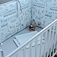 Бортики в кроватку 60*120см: высокие, плоские. Бортики в кроватку. SleepyMelody (Юлия). Ярмарка Мастеров.  Фото №5