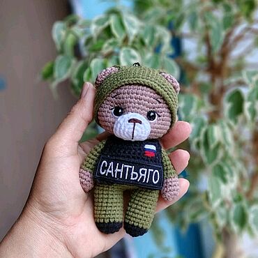 Военный талисман Мишка. . Куклы и игрушки ручной работы - Ярмарка Мастеров Куклы и игрушки ручной работы. Ярмарка Мастеров - ручная работа Военный талисман Мишка. Handmade.