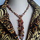 Комплект "Brown". Комплекты украшений. Exclusive collection. Ярмарка Мастеров.  Фото №4