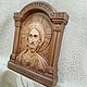 Иисус христос (высота 17см). Иконы. Александр и Наталья Лазарь. Ярмарка Мастеров.  Фото №5