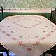 TABLECLOTHS: Linen tablecloth with embroidery . Italy, Tablecloths, Bari,  Фото №1