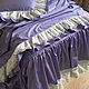 Bed linen from luxury satin ' Lavender & Provence'. Bedding sets. Linen fantasy. Online shopping on My Livemaster.  Фото №2