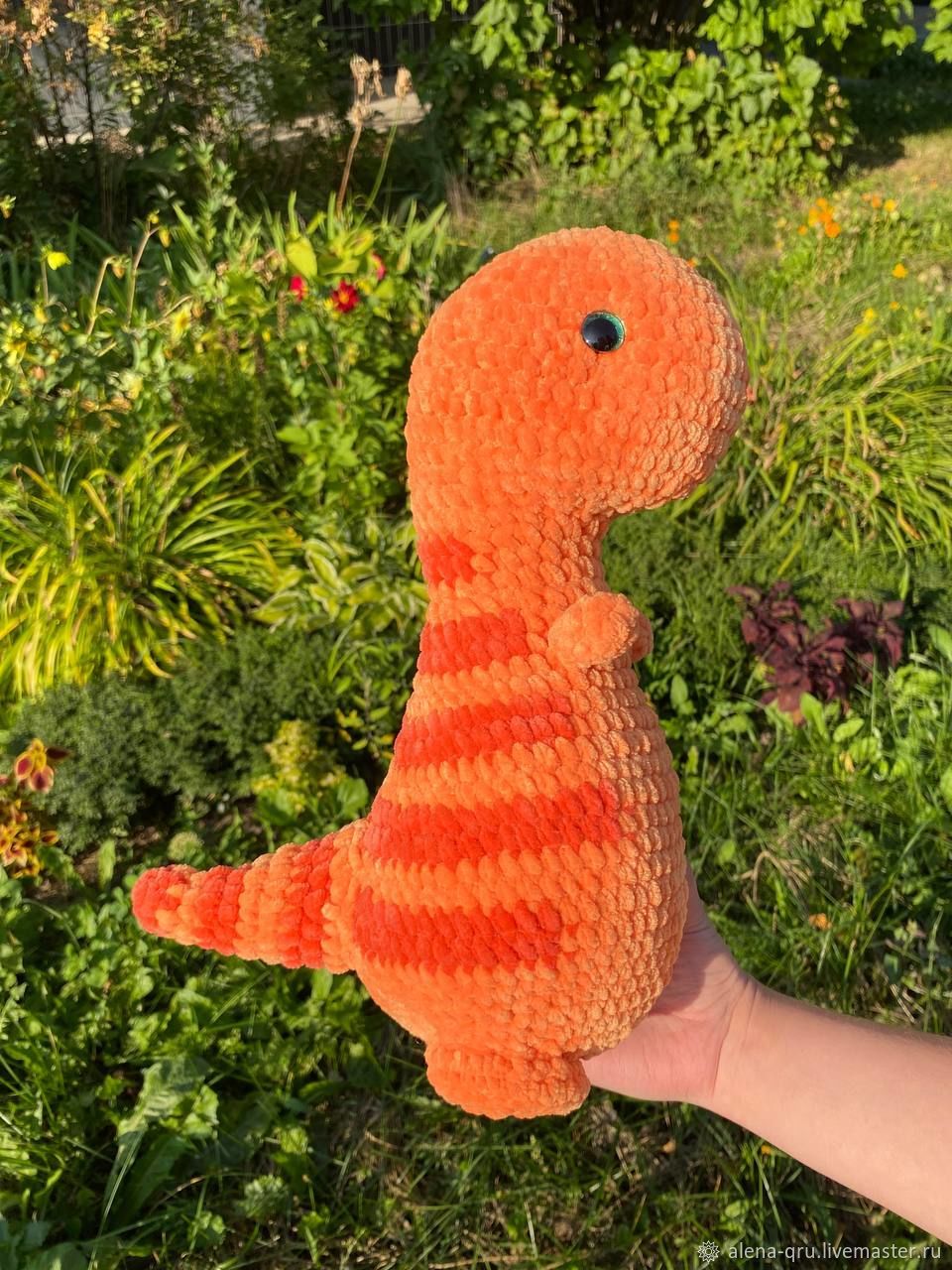 Амигуруми игрушка: динозавр тирекс в интернет-магазине Ярмарка Мастеров ...