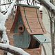 Заказать Скворечник для птиц с боковой дверкой на крючке. Кормушки и Скворечники 'АМАДИН'. Ярмарка Мастеров. . Кормушки для птиц Фото №3