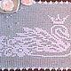 Tablecloth - path crocheted ' Swans'. Tablecloths. Кружево ' Ангелы Барокко '. Online shopping on My Livemaster.  Фото №2