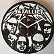 Watch from the album ' Metallica ', Vinyl Clocks, Kovrov,  Фото №1