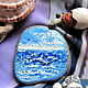 The painting on the stone ' the Sea . Seagulls . Wave . '. Pictures. Picture&miniature lacquer painting. My Livemaster. Фото №5
