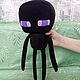  Эндермен. Мягкие игрушки. Катерина Клейменова (funny-toys-3). Ярмарка Мастеров.  Фото №4