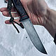 Knife made of Damascus steel 'Fox'. Knives. zlathunter. My Livemaster. Фото №5
