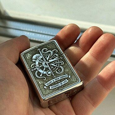 Подарки и сувениры ручной работы. Ярмарка Мастеров - ручная работа ZIPPO ARMOR Pirates. Handmade.
