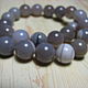 Grey chalcedony 10 mm, smooth ball. Beads1. Elena (luxury-fittings). Online shopping on My Livemaster.  Фото №2