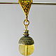 Amber pendant 'Acorn-2' 455, Pendants, Svetlogorsk,  Фото №1