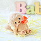 Лев (6 см). Тедди Зверята. teddy_and_toys. Ярмарка Мастеров.  Фото №6