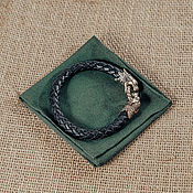 Украшения handmade. Livemaster - original item Jaguars bracelet bronze. Handmade.