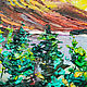 Картина маслом пейзаж в раме "Закат в горах". Картины. СветКартины Svetlana Samsonova. Ярмарка Мастеров.  Фото №4