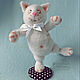 Ballet dancer - cat dreamer, Stuffed Toys, Pechora,  Фото №1