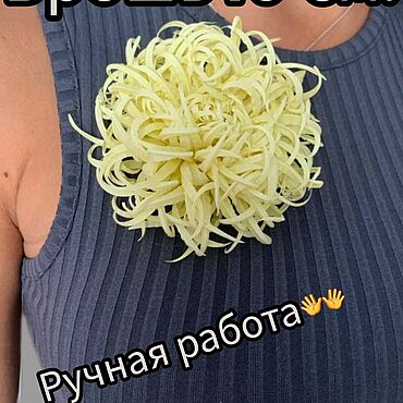 Украшения ручной работы. Ярмарка Мастеров - ручная работа Брошь из ткани на магните. Handmade.