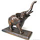 Collectible Figurine Elephant Vintage Style as Kasli Cast Iron. Vintage statuettes. LuxVintage. My Livemaster. Фото №6