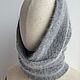 Шапка и снуд из ангоры. Снуды. Lesi_knit. Ярмарка Мастеров.  Фото №6