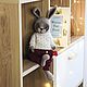 Сердечный зайка. Игрушки. ArtSpace_Sarai. Интернет-магазин Ярмарка Мастеров.  Фото №2
