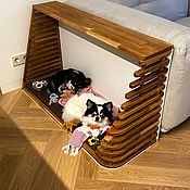 Зоотовары handmade. Livemaster - original item EcoWood cat and dog house. Handmade.