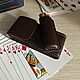 Сигаретница+чехол для зажигалки BIC. Кожа. Портсигары. мастер Валерий (Erizo). Ярмарка Мастеров.  Фото №6
