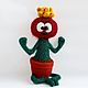 Заказать Интерьерная игрушка кактус / игрушка-настроение в офис подарок коллеге. Kalacheva Knits. Ярмарка Мастеров. . Прикольные подарки Фото №3