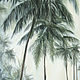 Bali oil painting 50 x 60 cm palm trees. Pictures. Viktorianka. Online shopping on My Livemaster.  Фото №2