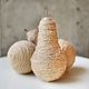 Jute pears set of 5 pcs. Interior elements. Comfort. Online shopping on My Livemaster.  Фото №2