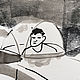 Графика тушью Удивительные автомобили А4 без рамки. Картины. Наталья Осминко. Графика оригиналы (osminat). Ярмарка Мастеров.  Фото №15