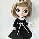 Blythe dress in black and white. Clothes for dolls. dress for doll. Online shopping on My Livemaster.  Фото №2