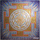 Mandala Golden Shining Sri Yantra on Canvas. Pictures. veronika-suvorova-art. My Livemaster. Фото №4