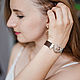Brown Bracelet with Jasper, Bead bracelet, Cheremshanka,  Фото №1