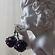 Заказать Аметистовые серьги. Elena Queen's jewels. Ярмарка Мастеров. . Серьги классические Фото №3