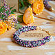 Order Necklace : ' Lavender'. Anastasia Petrovich. Livemaster. . Necklace Фото №3