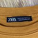 Винтаж: 44-46 Платье туника из плотного трикотажа ZARA Цвет горчичный. Платья винтажные. VINTAGE (Светлана). Ярмарка Мастеров.  Фото №5