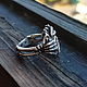 "Claddagh ring man". Кольца. BONES & SOUL (BaevSergey). Интернет-магазин Ярмарка Мастеров.  Фото №2