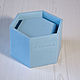 Silicone mold ' Hexagon XL'. Molds for making flowers. br-minik. Online shopping on My Livemaster.  Фото №2