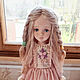 Angie.Sold.Textile collectible author's doll. Interior doll. Dolls by Margaret. My Livemaster. Фото №5