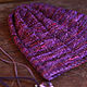 Шапка Фуксия Malabrigo. Шапки. Алёнушкины вязаные сказки. Ярмарка Мастеров.  Фото №4