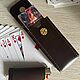 Сигаретница+чехол для зажигалки BIC. Кожа. Портсигары. мастер Валерий (Erizo). Интернет-магазин Ярмарка Мастеров.  Фото №2