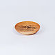 Wooden plate 'ALTAI' made of cedar wood 125 mm. T133. Plates. ART OF SIBERIA. Online shopping on My Livemaster.  Фото №2