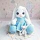  Bunny Mi and the bear cub. Amigurumi dolls and toys. KnitOK. Online shopping on My Livemaster.  Фото №2