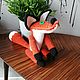 Mr. Fox (m/f Little Prince), Stuffed Toys, Permian,  Фото №1