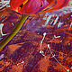 Details of the picture with the Tulip flower