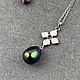 Колье с цветным жемчугом 3,24 ct. Кулон. AMG. Интернет-магазин Ярмарка Мастеров.  Фото №2