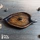 ТАРЕЛКА из ДУБА "LEAF1". Тарелки. HOLYWOOD. Ярмарка Мастеров.  Фото №4