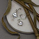 Earrings 'Easy' Silver, pearls, cubic zirconia. Earrings. stepan-klimov. My Livemaster. Фото №4
