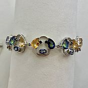 Серьги Дискотека из серебра 925