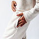 Костюм трикотажный Beige melange. Костюмы. SILVASHI STORE. Ярмарка Мастеров.  Фото №5
